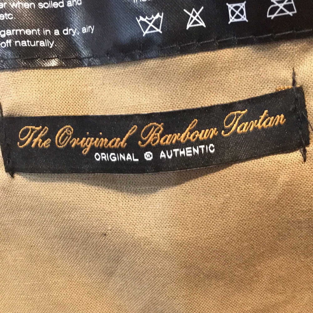Barbour Acorn waxed jacket.